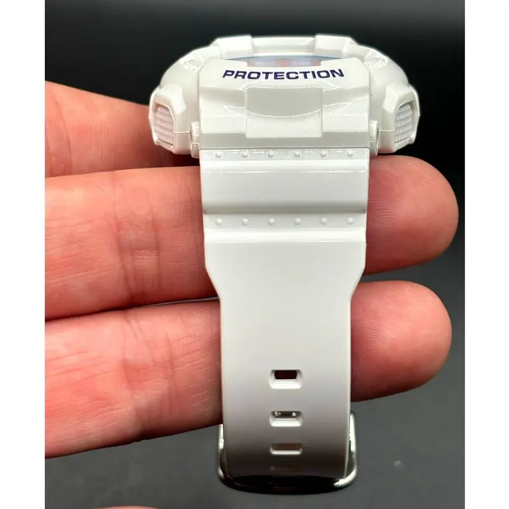 Casio Baby-G BA112-7A White Analog Digital Women's Watch NIB Discontinued
